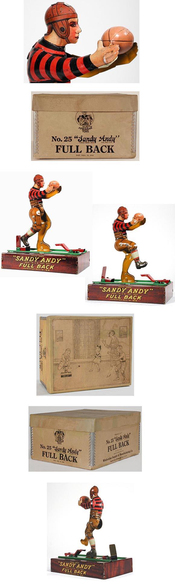 1919 Wolverine, Sandy Andy Full Back (Football Player)Â in Original Box